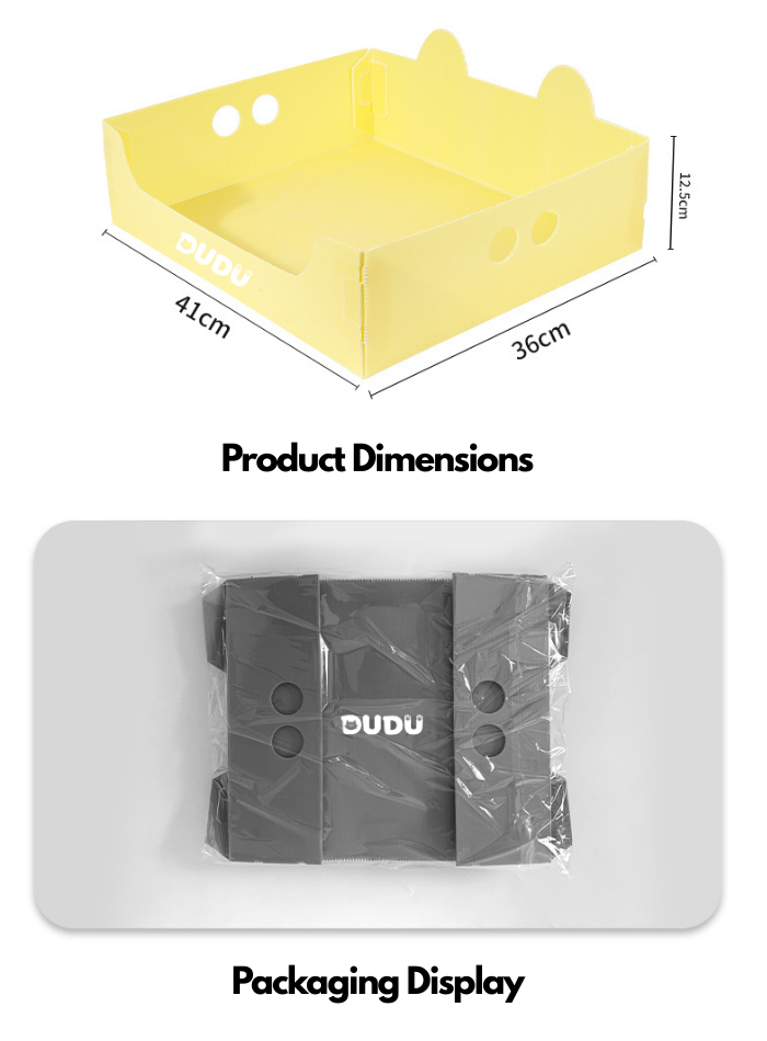 DUDU Disposable Cat Litter Box