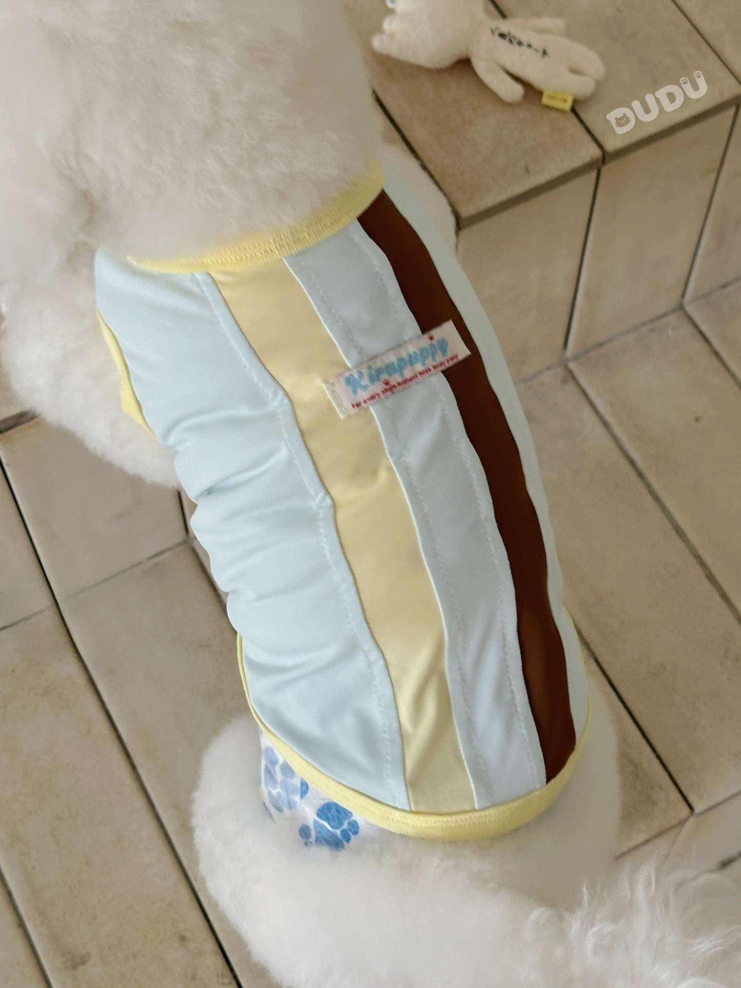 【DUDU Handcrafted】Summer Icecream Breeze · Cooling UV-Resistant Pet Tank