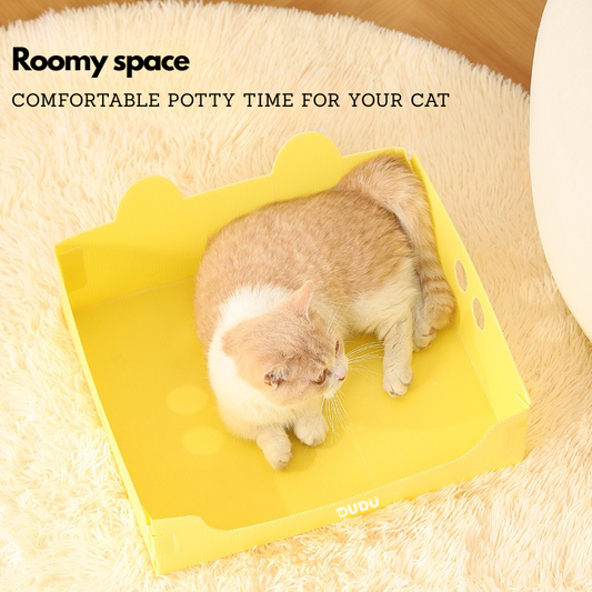 DUDU Disposable Cat Litter Box