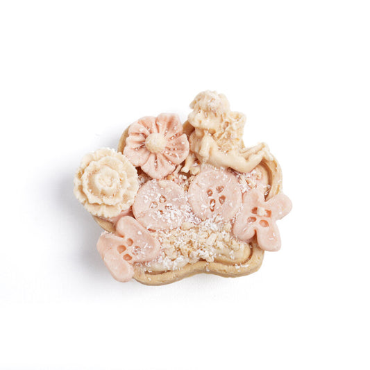 [DUDU Handcrafted] Paw Print Glazed Biscuit