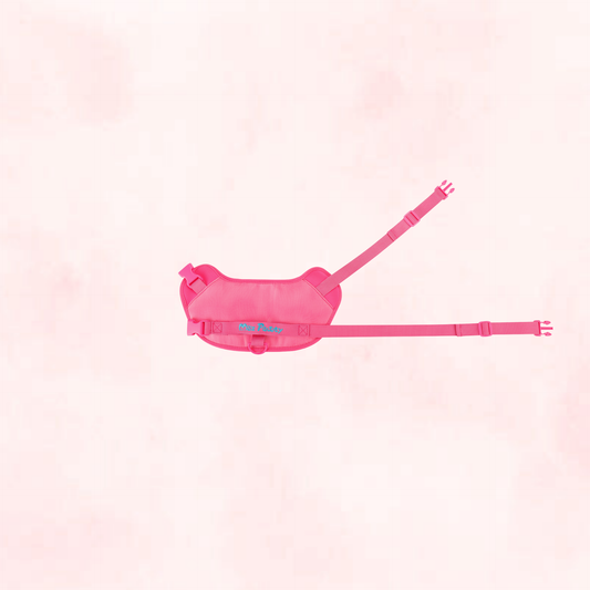 MOZ PAWTY · BEACON SevenGlow Harness – 7 Colors · 11 Light Modes | LED Fiber-Optic Dog Harness