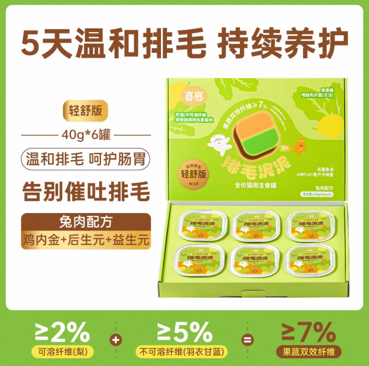 [Xizai] Hairball Mousse Cat Wet Food