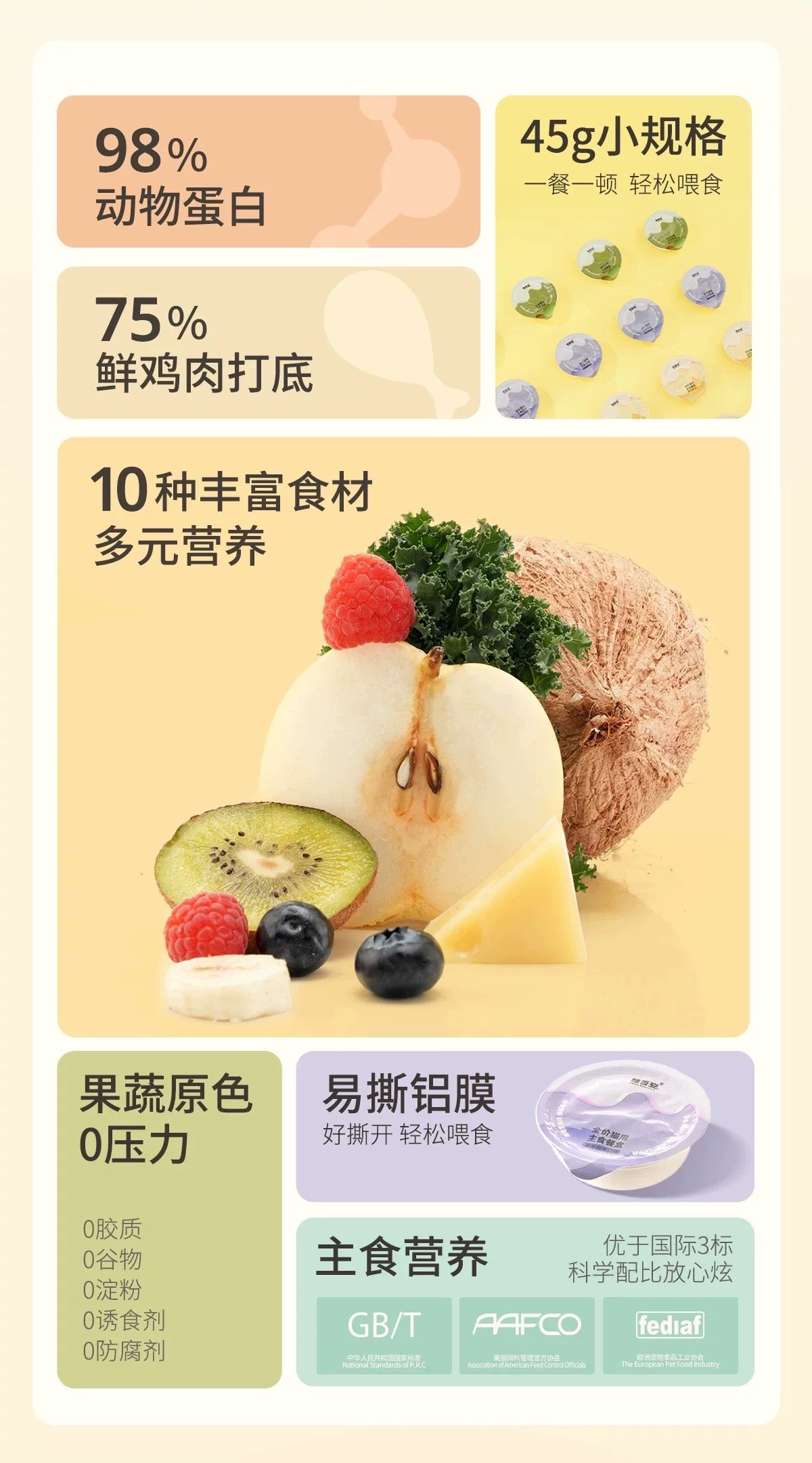 [GUAN]三餐四季全价猫用主食餐盒