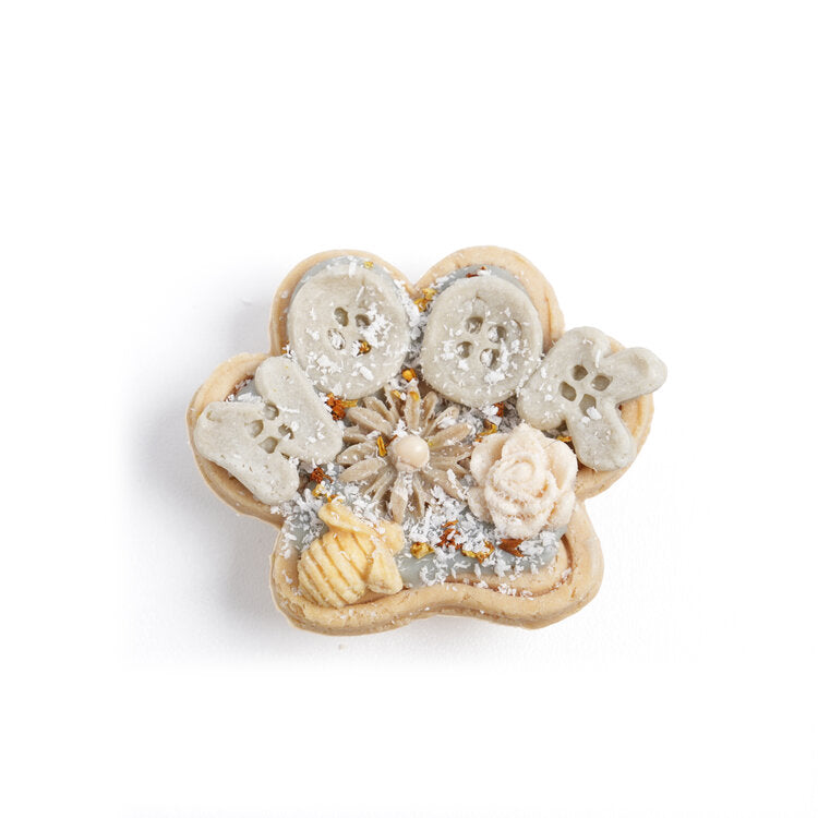 [DUDU Handcrafted] Paw Print Glazed Biscuit