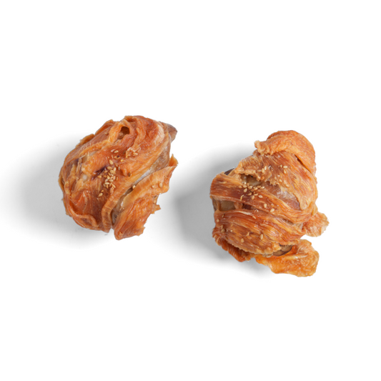 [DUDU Handcrafted] Chicken Wrapped Beef Bone Chew