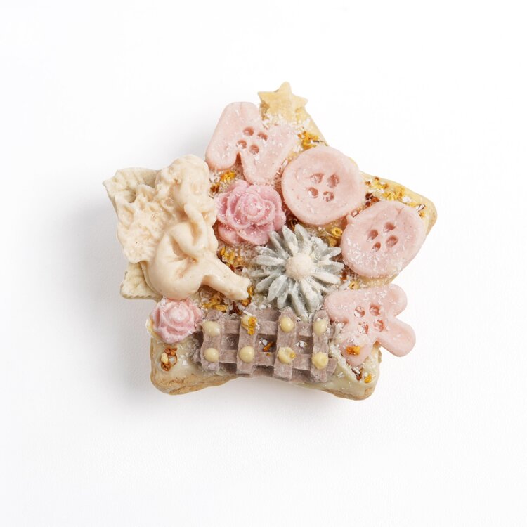 [DUDU Handcrafted] Star-Shaped Glazed Biscuit