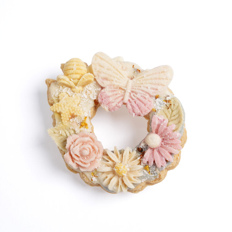 [DUDU Handcrafted] Wreath Glazed Biscuit