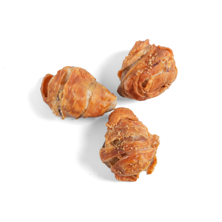 [DUDU Handcrafted] Chicken Wrapped Beef Bone Chew