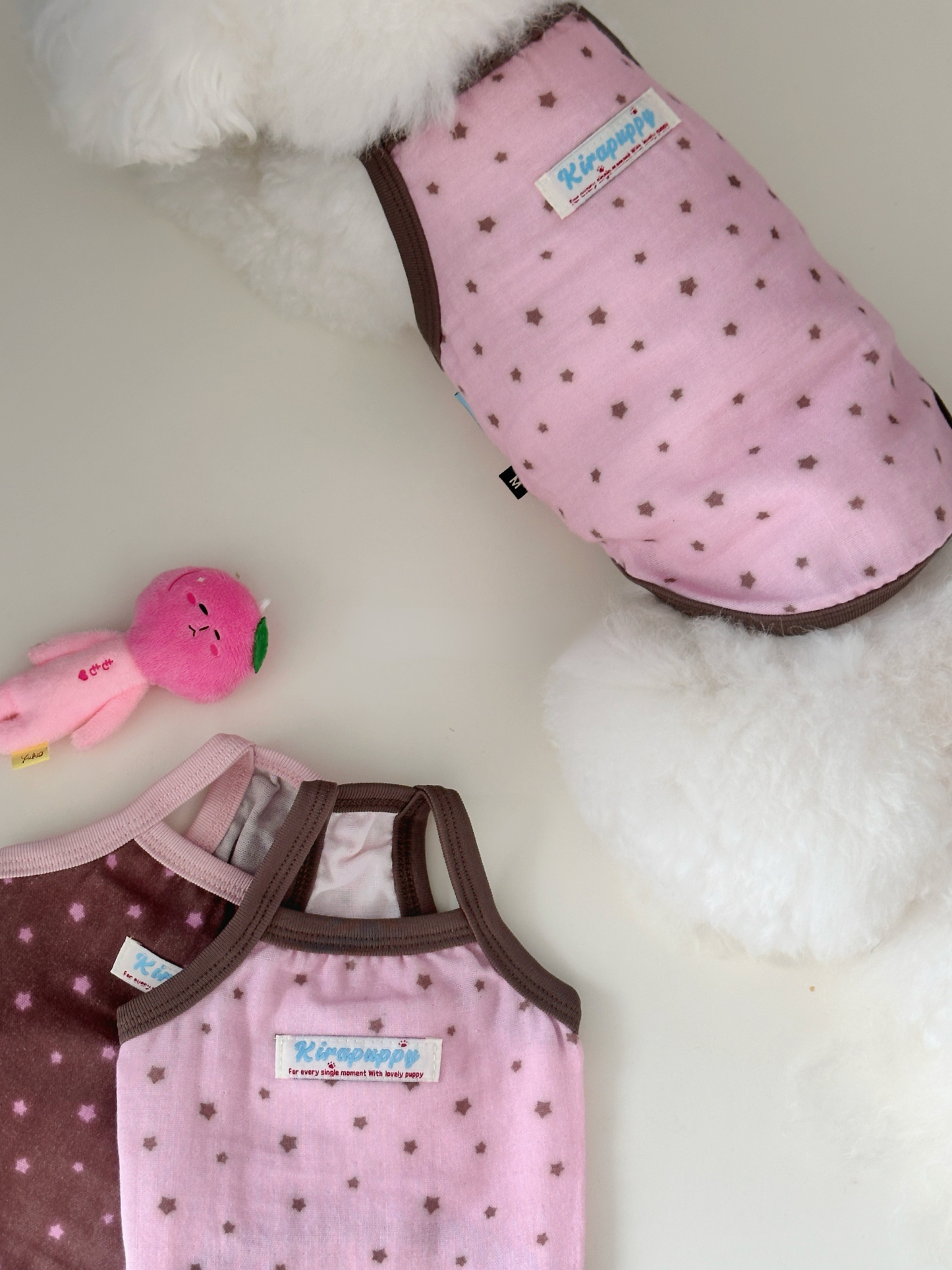 【DUDU Handcrafted】Dreamy Starlight · Cooling Summer Camisole for Pets