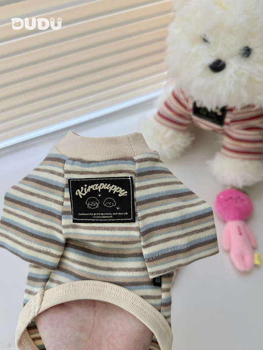 【DUDU Handcrafted】Island Coco · Soft Knit Raglan Pet Tee