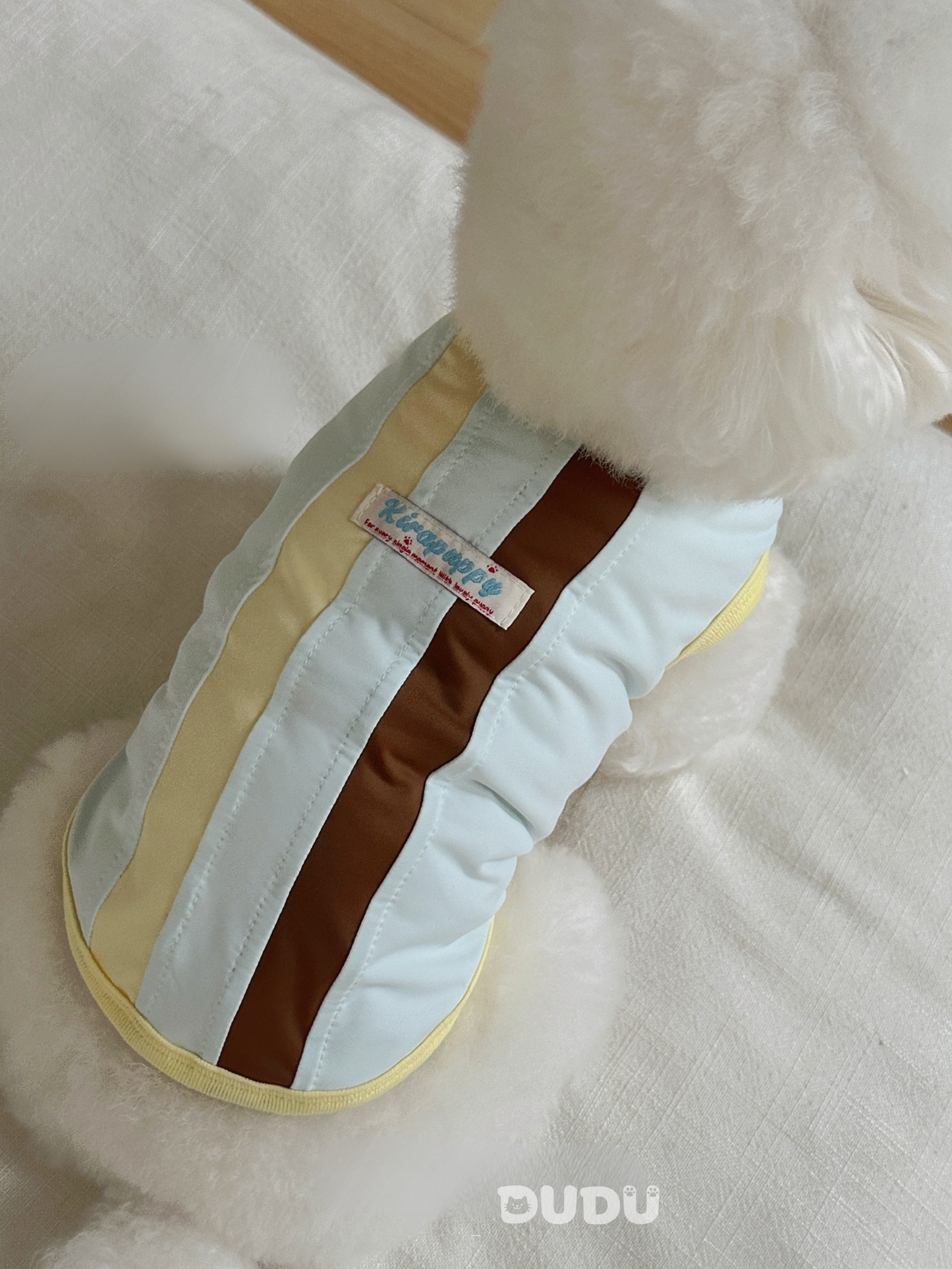 【DUDU Handcrafted】Summer Icecream Breeze · Cooling UV-Resistant Pet Tank