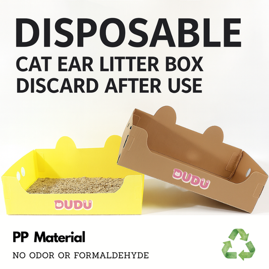 DUDU Disposable Cat Litter Box