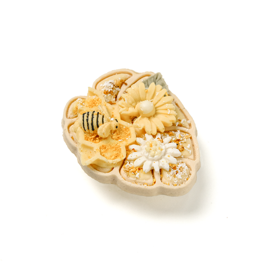 [DUDU Handcrafted] Monstera Glazed Biscuit